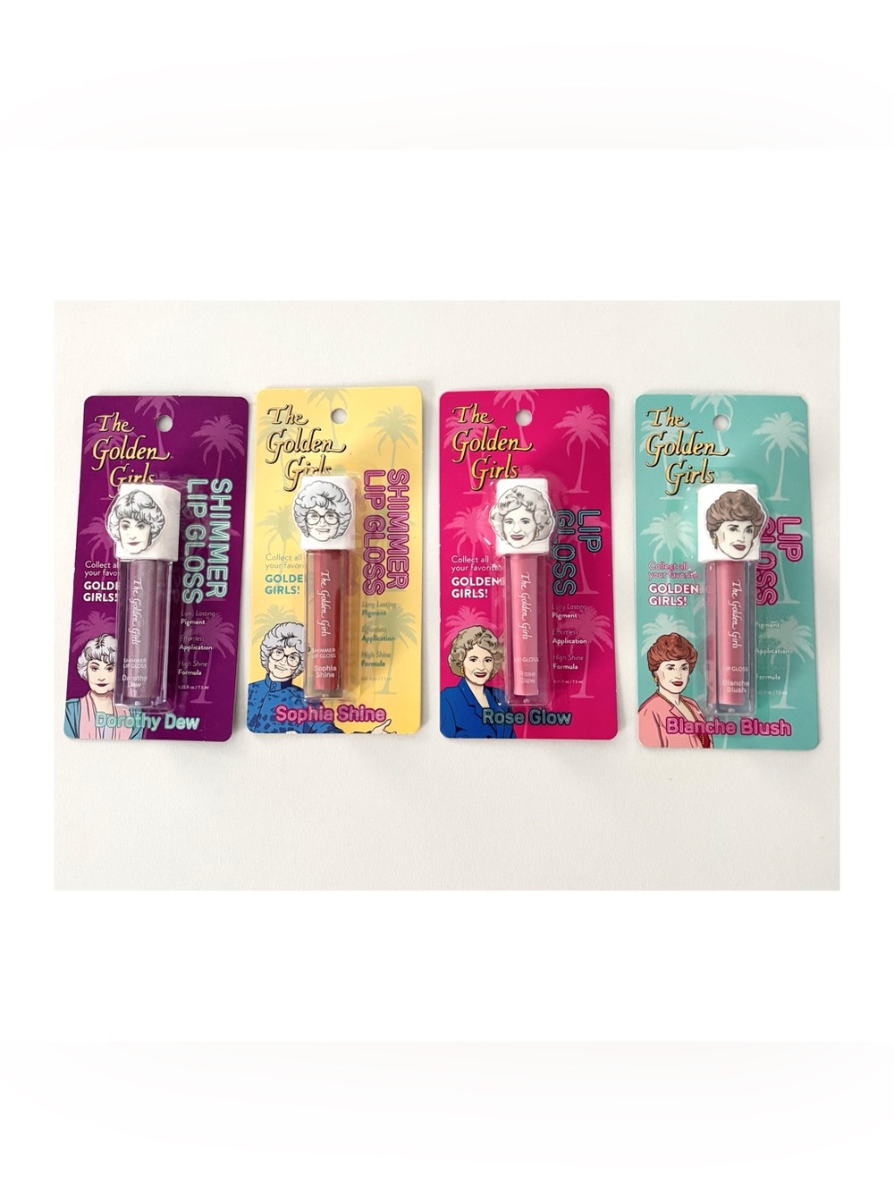 The Golden Girls Lip Gloss Set